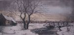 Hemert.A. van Hemert.1883-1944.Winter in Holland.